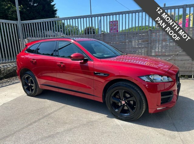 Jaguar F-Pace Suv Red
