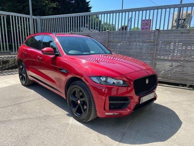 Jaguar F-Pace Suv Red #3