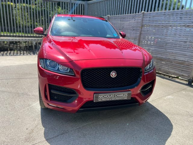 Jaguar F-Pace Suv Red #6