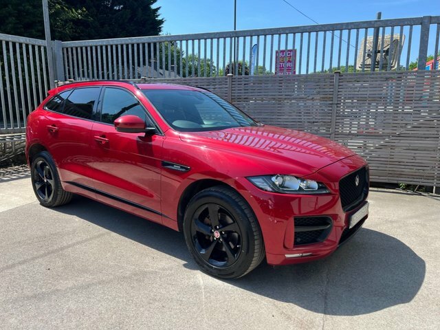 Jaguar F-Pace Suv Red #2