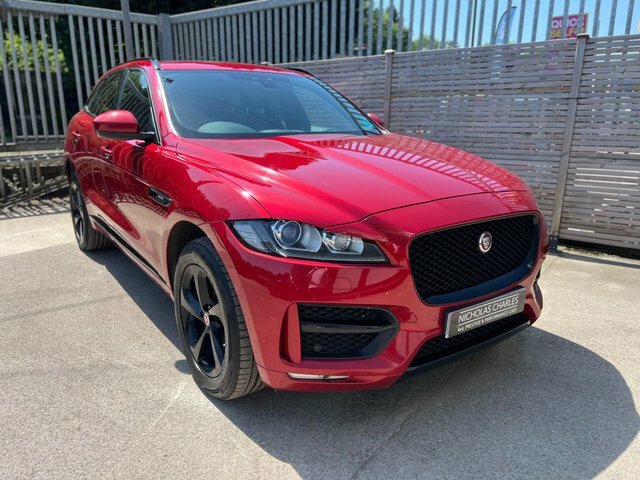 Jaguar F-Pace Suv Red #4