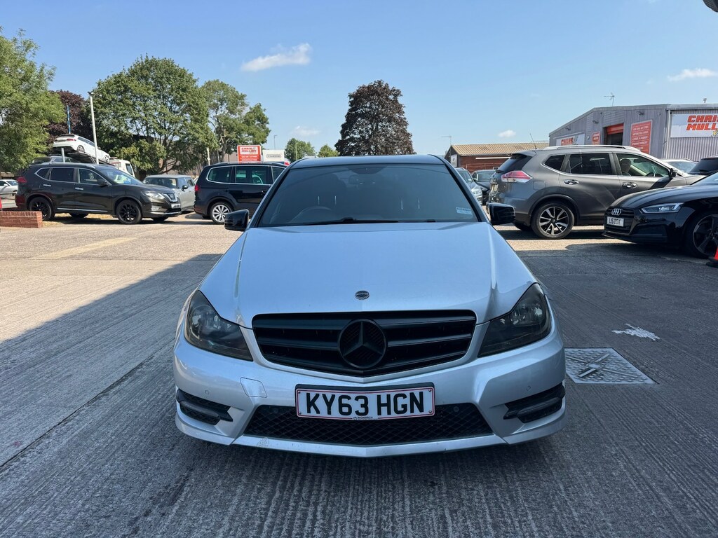 Mercedes-Benz C Class C250 Cdi Blueefficiency Amg Sport Nav KY63HGN Silver #5