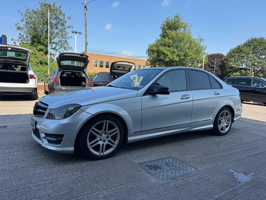 Mercedes-Benz C Class C250 Cdi Blueefficiency Amg Sport Nav KY63HGN Silver #6