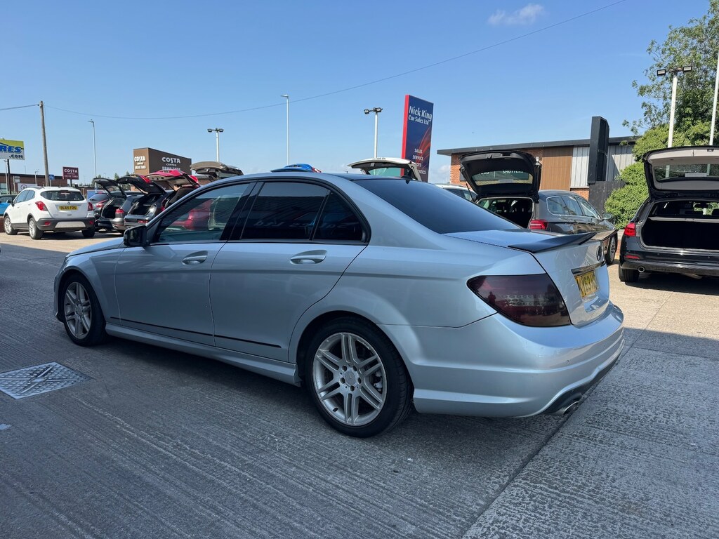Mercedes-Benz C Class C250 Cdi Blueefficiency Amg Sport Nav KY63HGN Silver #2