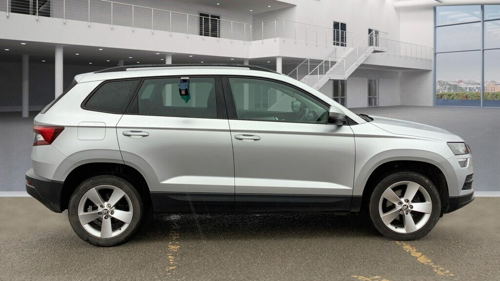 Skoda Karoq 1.6 Tdi Se YR69MWF Silver #5