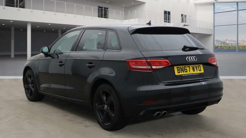 Audi A3 2.0 Tdi Sport Nav Dab Bluetooth Ulez BN67WYO Black #2