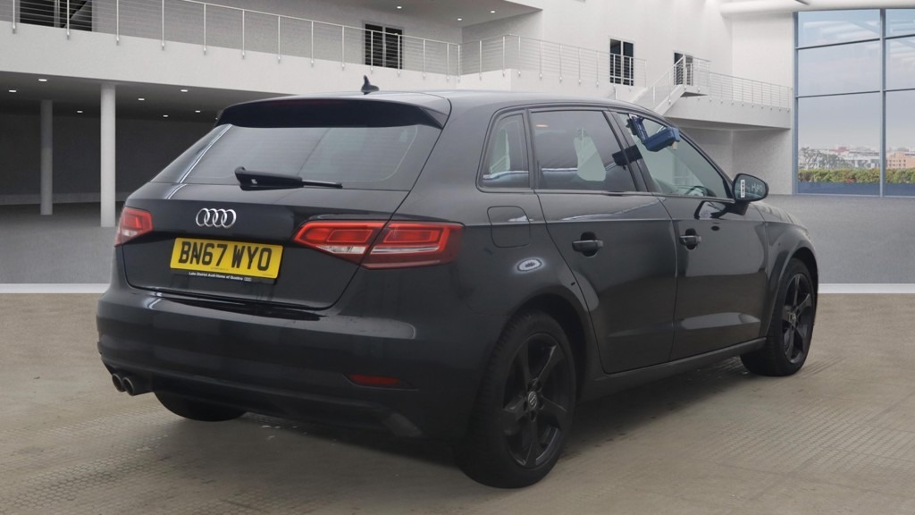 Audi A3 2.0 Tdi Sport Nav Dab Bluetooth Ulez BN67WYO Black #5