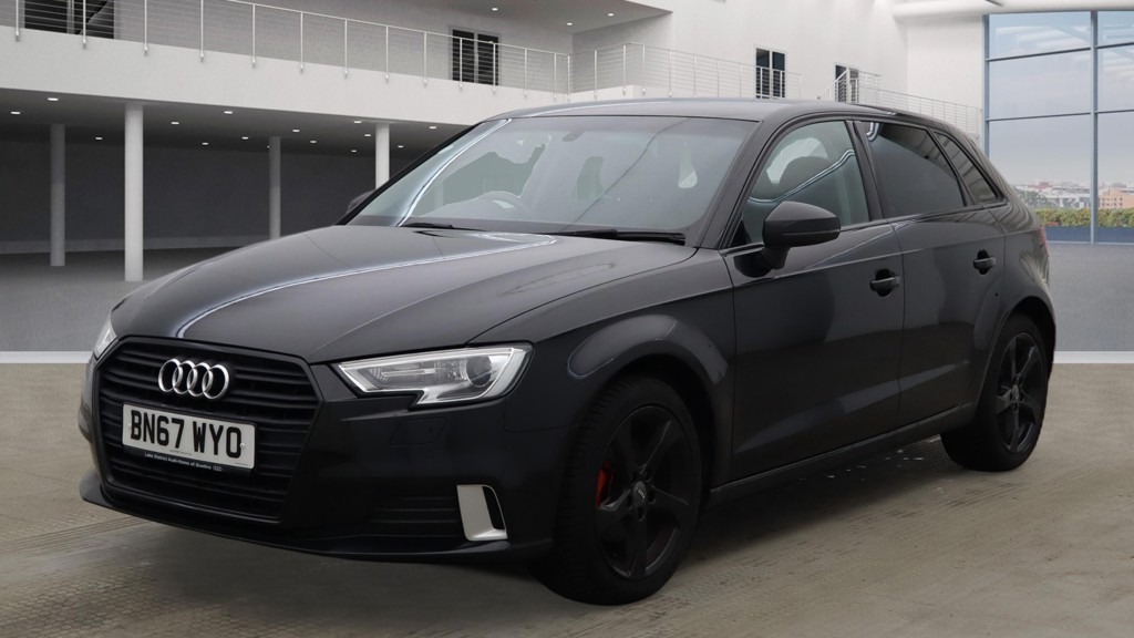 Audi A3 2.0 Tdi Sport Nav Dab Bluetooth Ulez BN67WYO Black #4