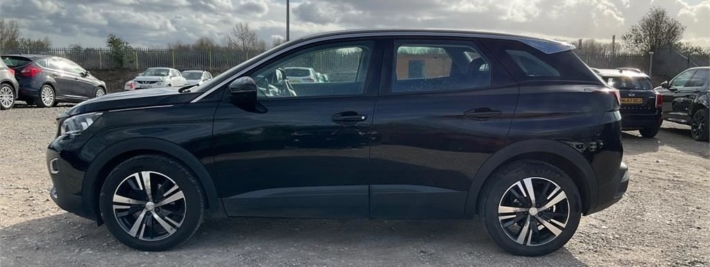 Peugeot 3008 1.6 Bluehdi 120 Active 8 Services Ulez M KS17GKX Black #6