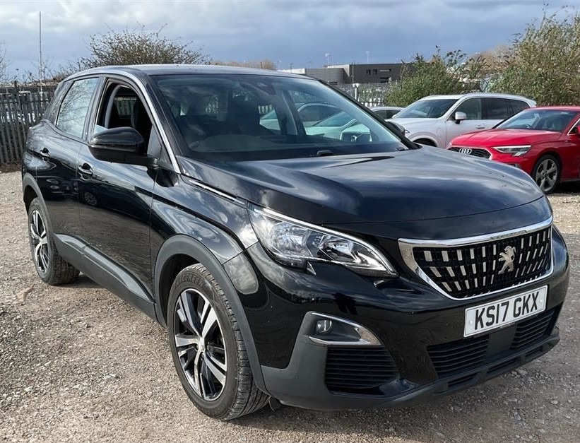 Peugeot 3008 1.6 Bluehdi 120 Active 8 Services Ulez M Black