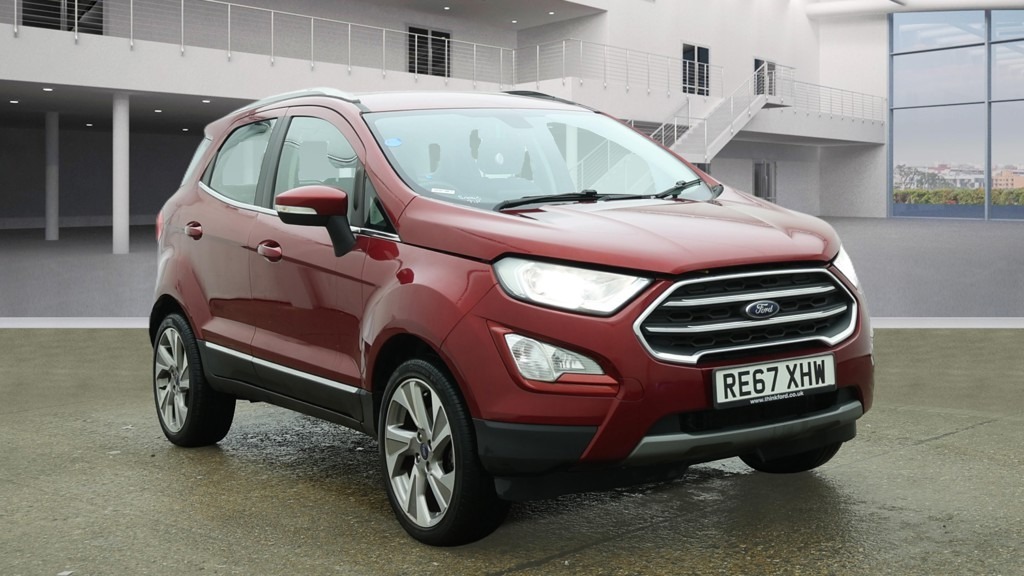 Ford Ecosport 1.0 Ecoboost 125 Titanium Red