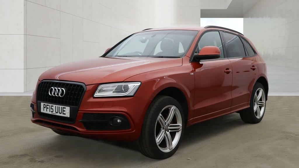 Audi Q5 2.0 Tdi 150 Quattro S Line Plus Nav Ule Red #4