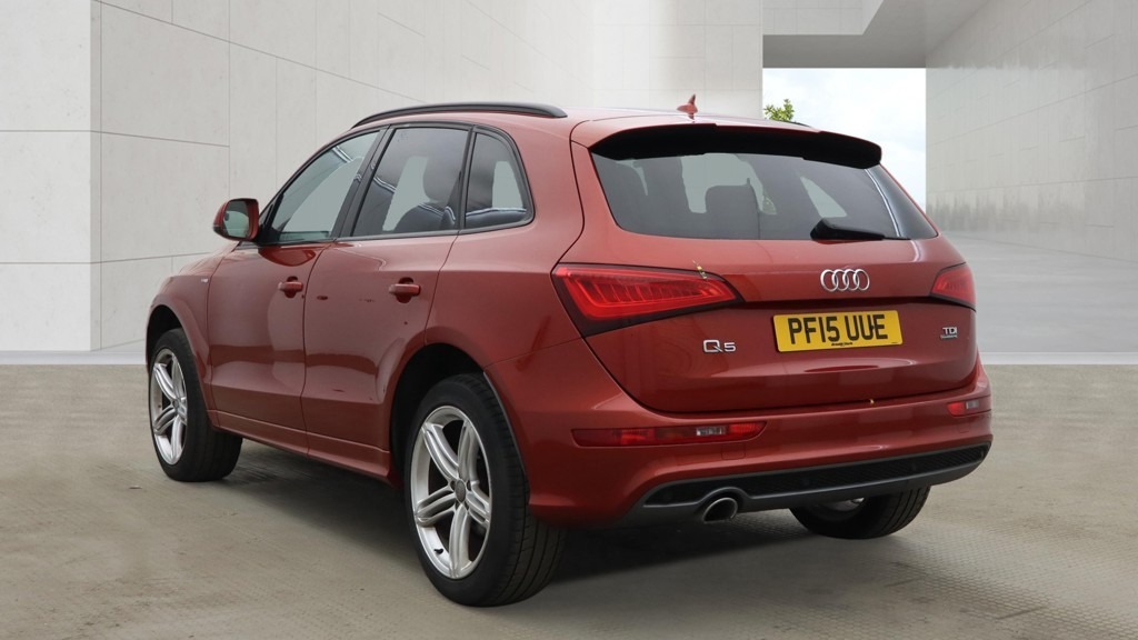 Audi Q5 2.0 Tdi 150 Quattro S Line Plus Nav Ule Red #2