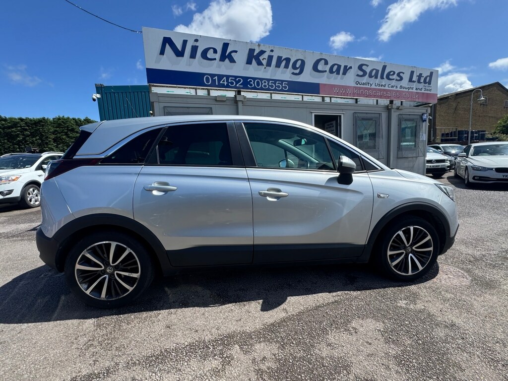 Vauxhall Crossland X 1.2 Elite Nav Carplay Dab Ulez Wetbel DY68EFR Silver #4
