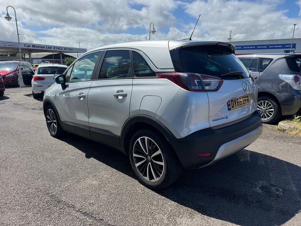 Vauxhall Crossland X 1.2 Elite Nav Carplay Dab Ulez Wetbel DY68EFR Silver #2