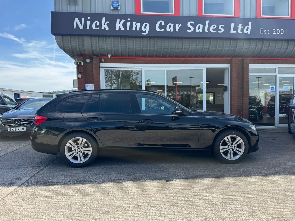 BMW 3 Series 316D Sport Pro Media Nav Ulez Dab B RJ19YBO Black #4