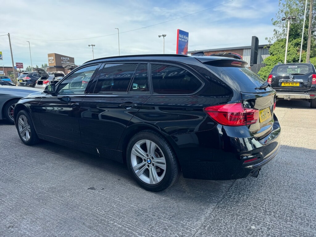 BMW 3 Series 316D Sport Pro Media Nav Ulez Dab B RJ19YBO Black #2