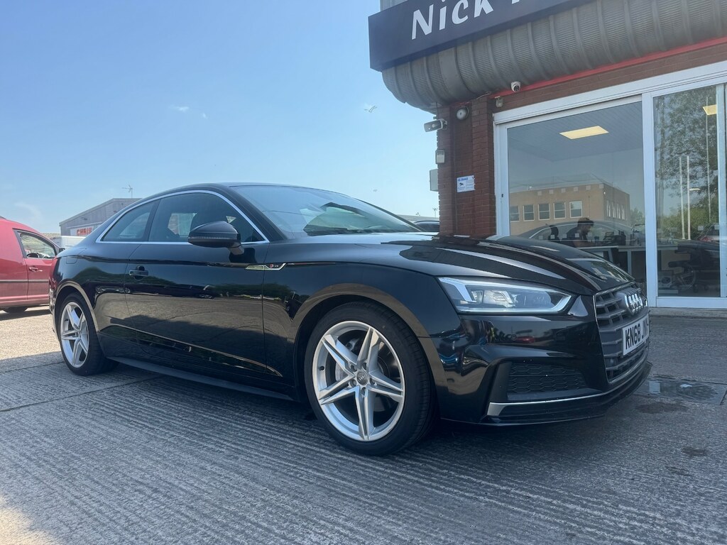 Audi A5 2.0 Tdi S Line Tech Pack Nav Ulez Dab Black