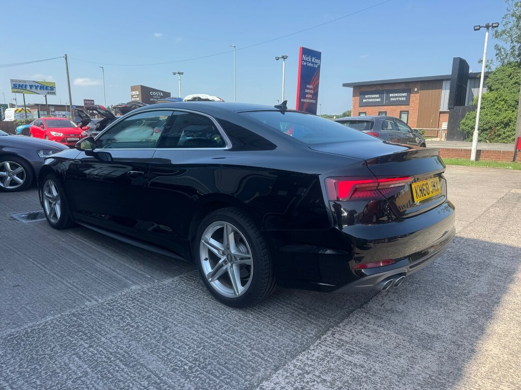 Audi A5 2.0 Tdi S Line Tech Pack Nav Ulez Dab Black #2