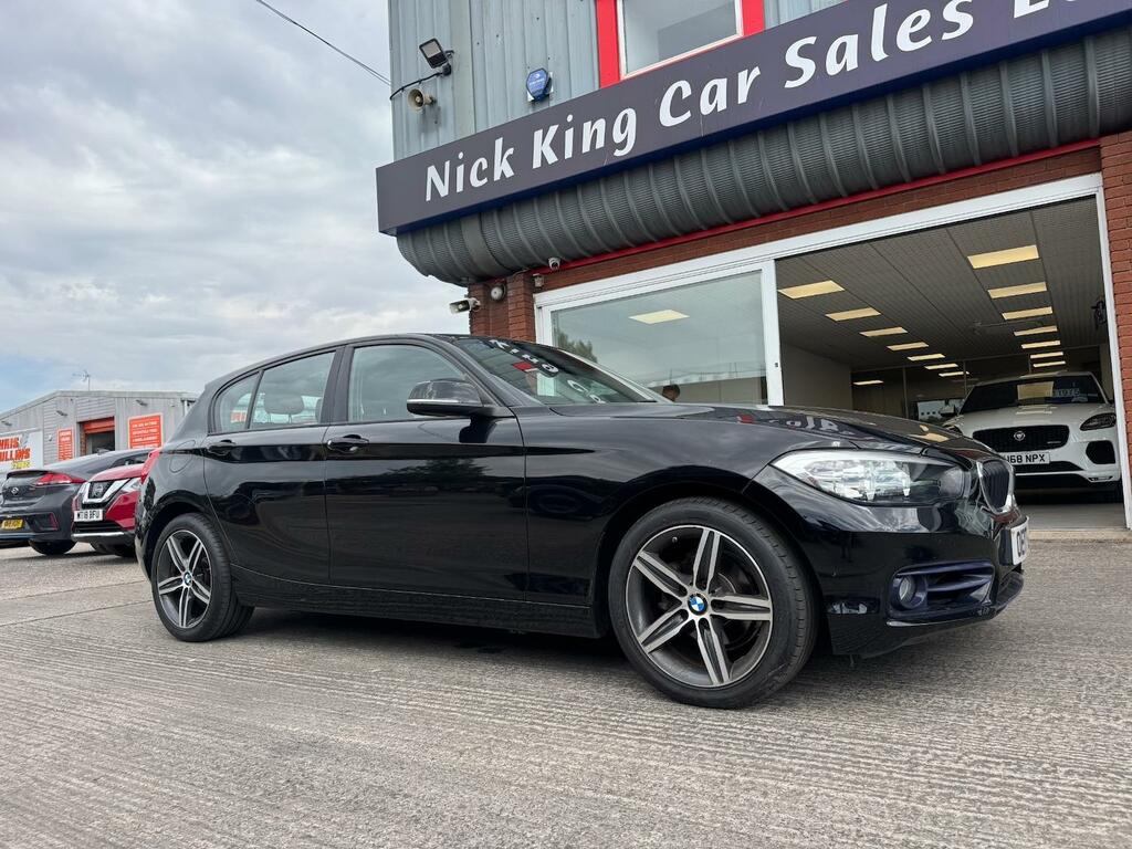 BMW 1 Series 118I Sport Step Nav Dab Bluetooth Black