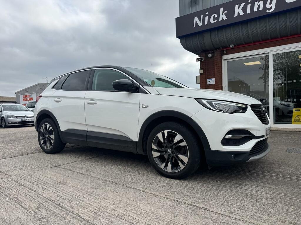 Vauxhall Grandland X 1.2 Turbo Sri Nav Carplay Dab Ulez Bl White