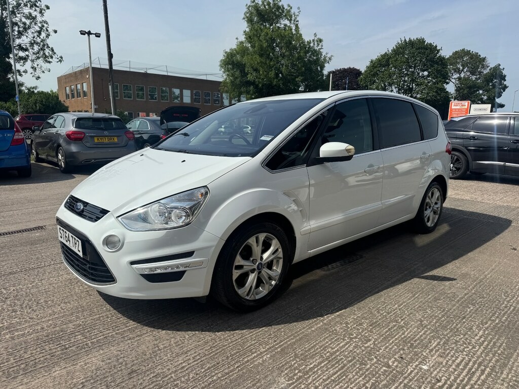 Ford S-Max 2.0 Tdci 140 Titanium Dab Bluetooth 7 S White #6