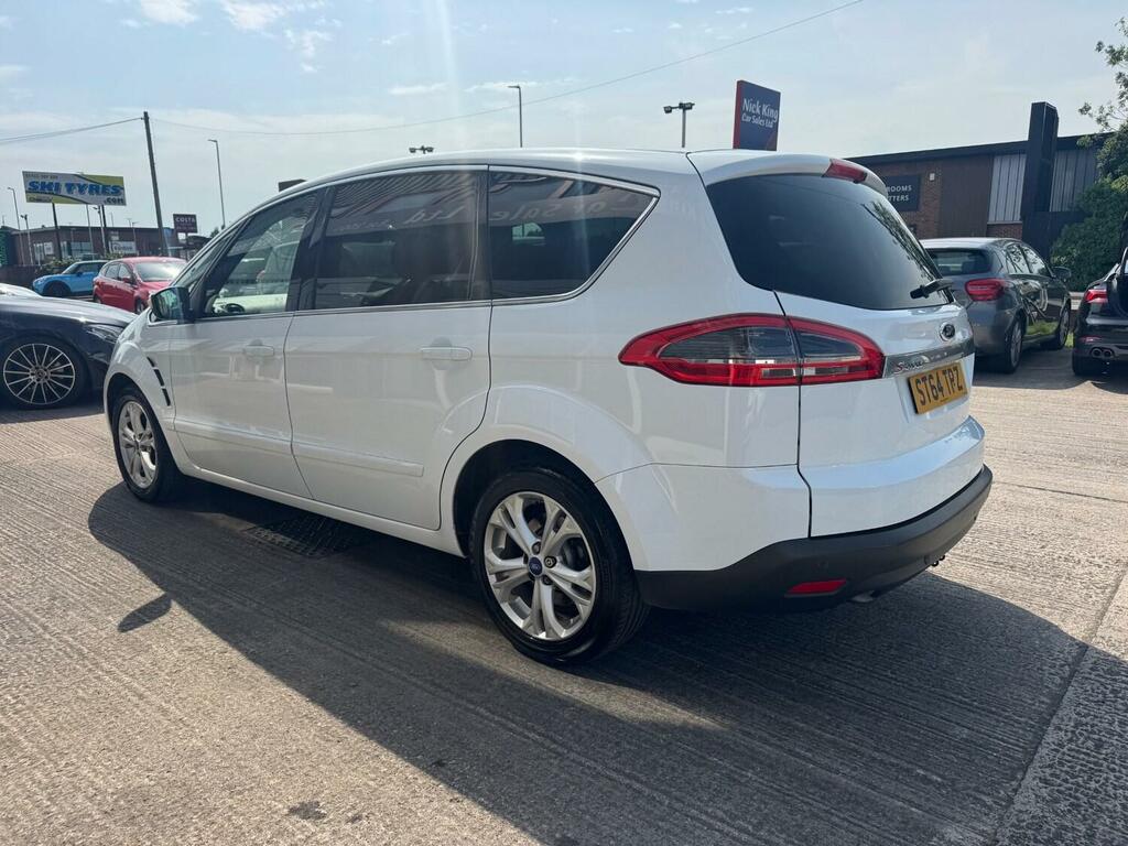 Ford S-Max 2.0 Tdci 140 Titanium Dab Bluetooth 7 S White #2