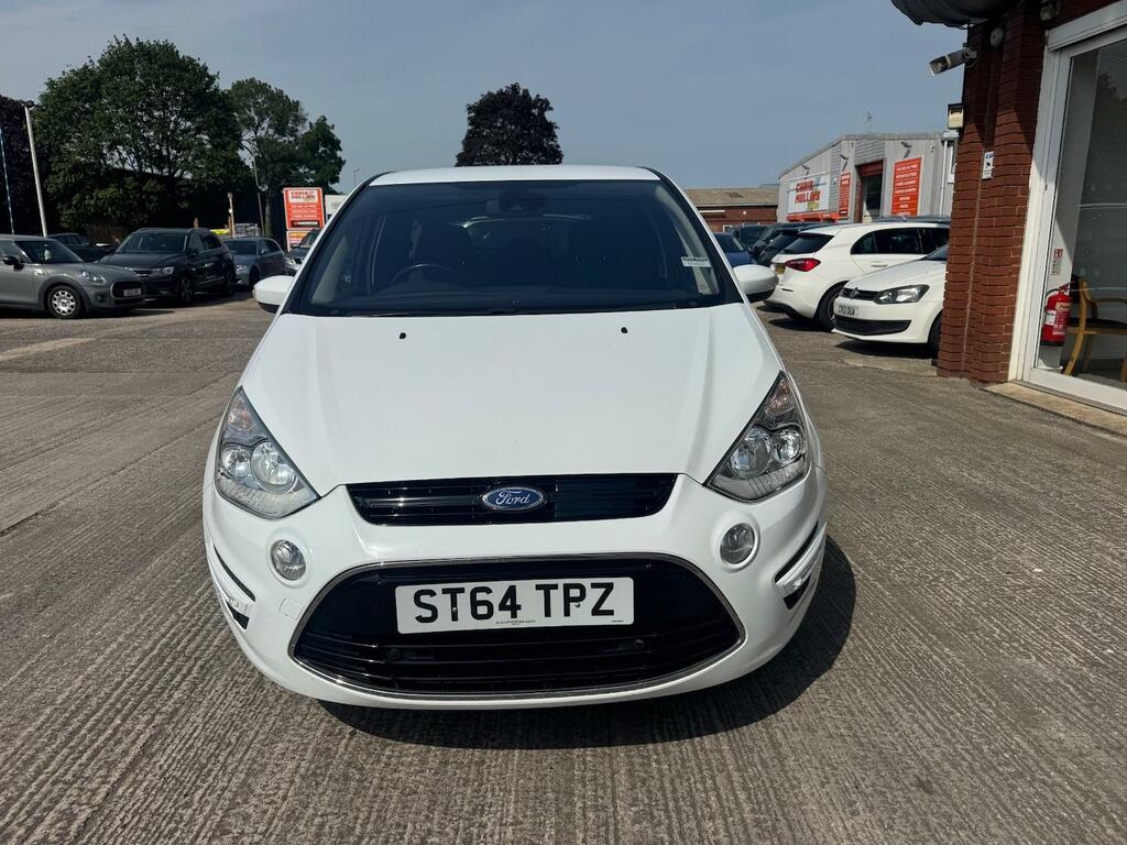 Ford S-Max 2.0 Tdci 140 Titanium Dab Bluetooth 7 S White #5