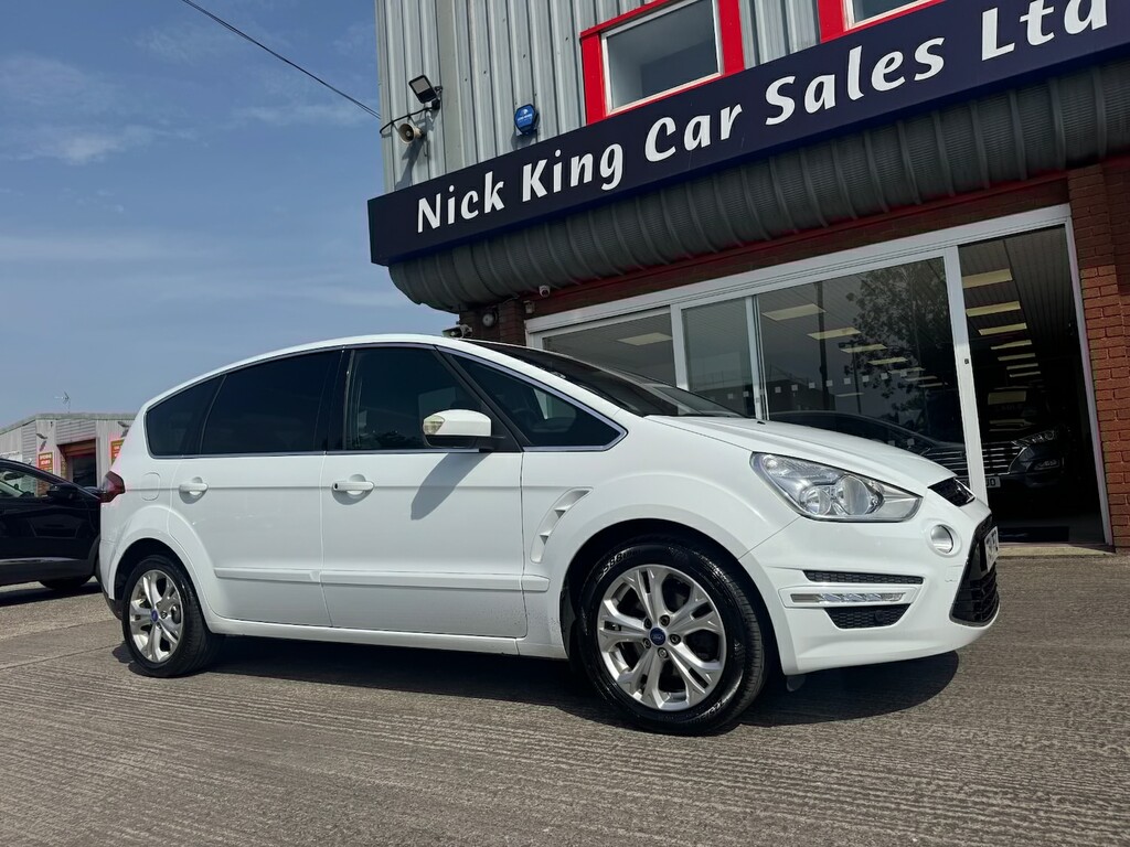 Ford S-Max 2.0 Tdci 140 Titanium Dab Bluetooth 7 S White