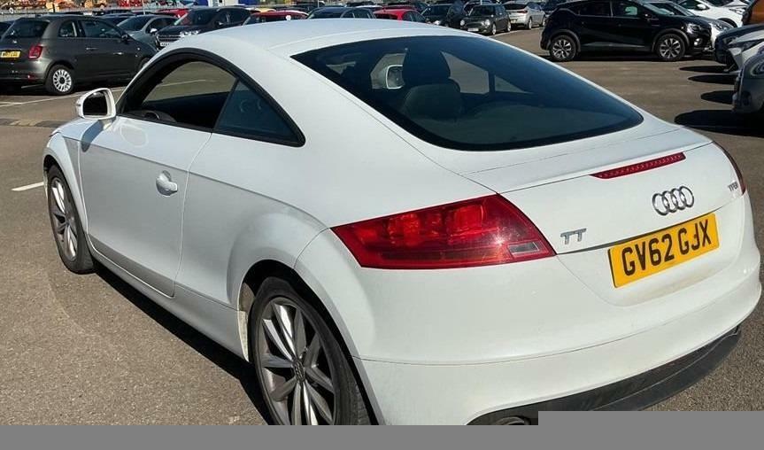 Audi TT 2.0T Fsi Sport Ulez Half Leather Air Co White #2