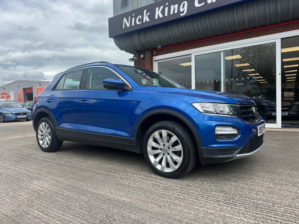 Volkswagen T-Roc 1.6 Tdi Se Car Net Apps Dab Ulez Blue Blue