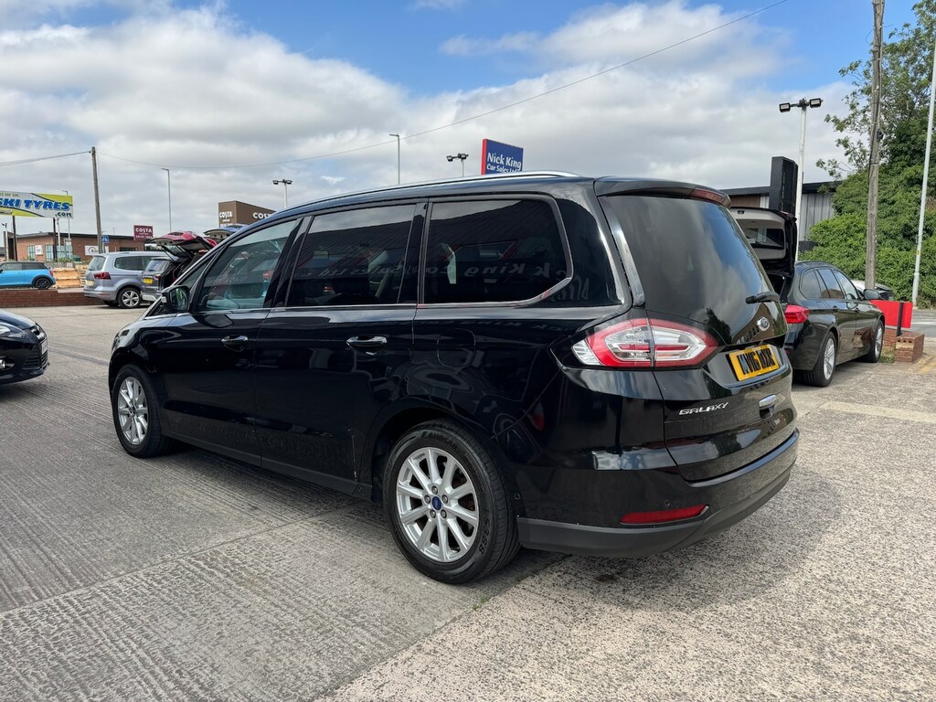 Ford Galaxy 2.0 Tdci 180 Titanium X Nav Leather Pan Black #2