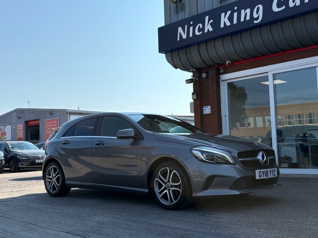 Mercedes-Benz A Class A180d Sport Edition Nav Camera Blu Grey