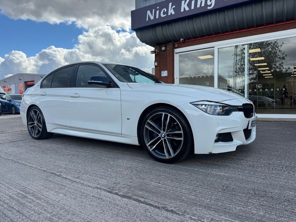BMW 3 Series 330E M Sport Shadow Edition Step Nav White