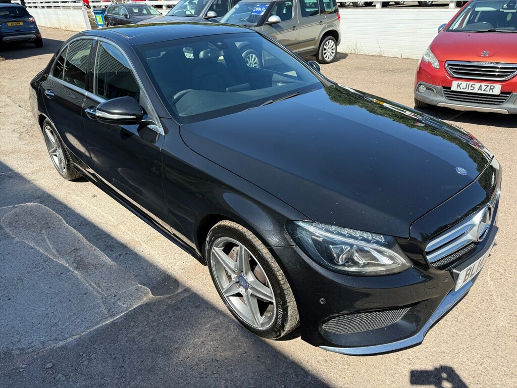 Mercedes-Benz C Class C220 Bluetec Amg Line Premium Black