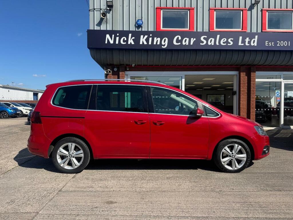 Seat Alhambra 2.0 Tdi Cr Xcellence 150 Dsg Panroof Nav Red #4