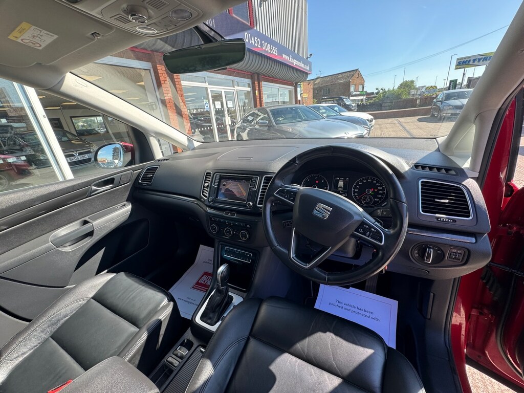 Seat Alhambra 2.0 Tdi Cr Xcellence 150 Dsg Panroof Nav Red #3