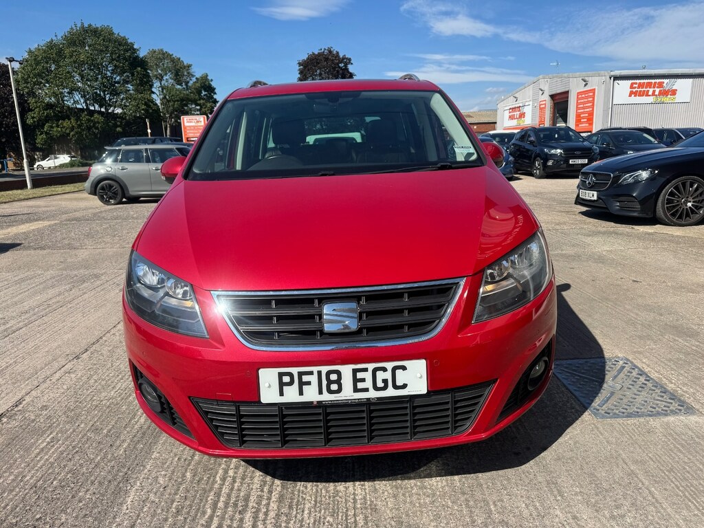 Seat Alhambra 2.0 Tdi Cr Xcellence 150 Dsg Panroof Nav Red #5