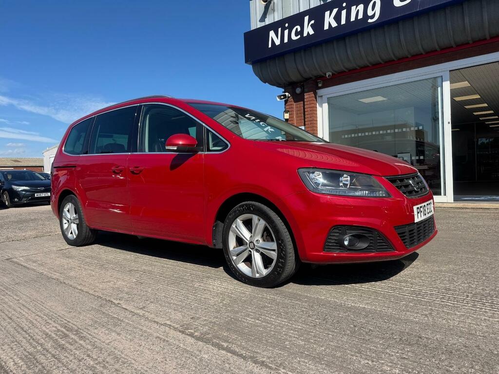 Seat Alhambra 2.0 Tdi Cr Xcellence 150 Dsg Panroof Nav Red