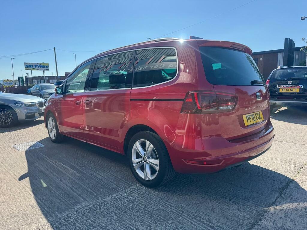 Seat Alhambra 2.0 Tdi Cr Xcellence 150 Dsg Panroof Nav Red #2