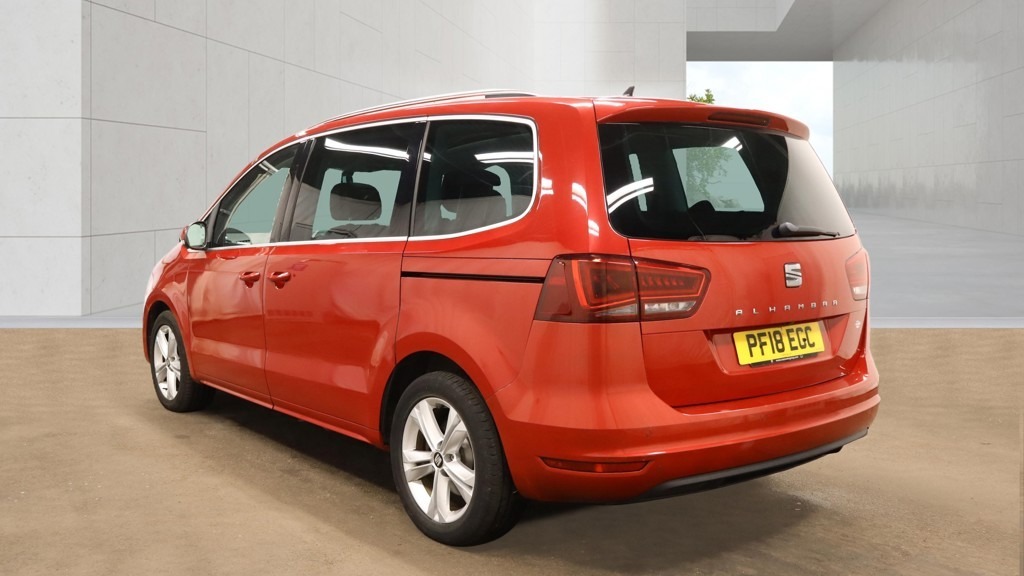 Seat Alhambra 2.0 Tdi Cr Xcellence 150 Dsg Panroof Nav Red #6