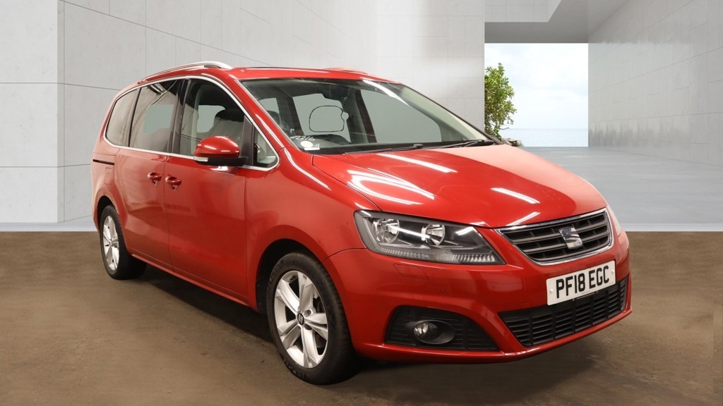 Seat Alhambra 2.0 Tdi Cr Xcellence 150 Dsg Panroof Nav Red