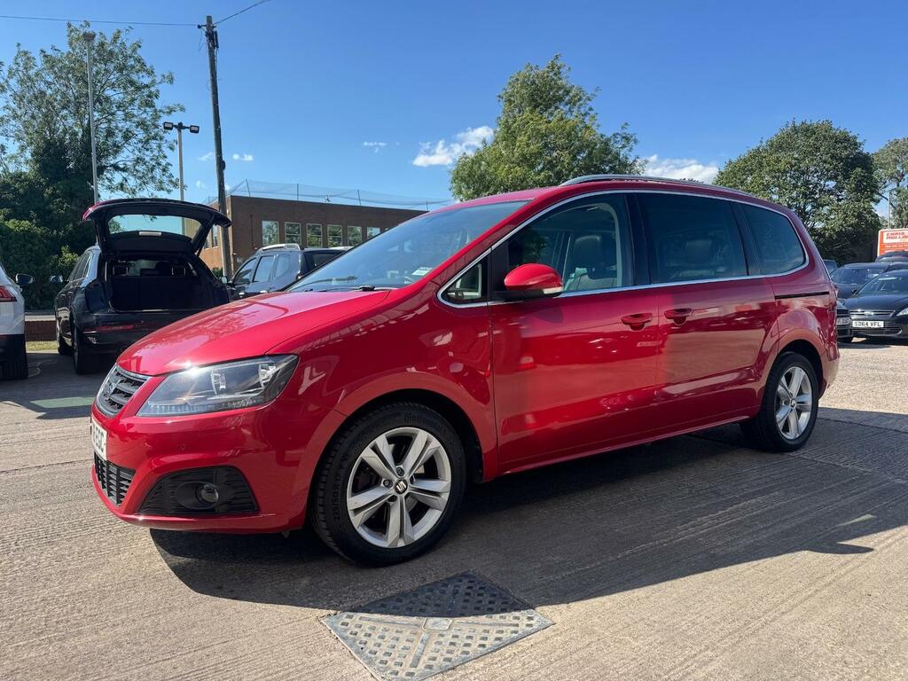 Seat Alhambra 2.0 Tdi Cr Xcellence 150 Dsg Panroof Nav Red #6