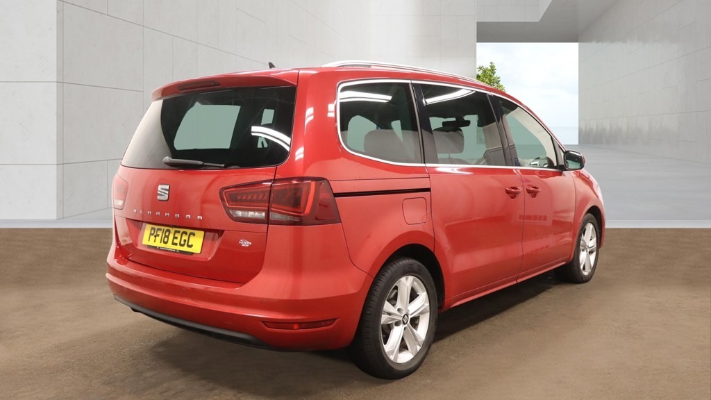 Seat Alhambra 2.0 Tdi Cr Xcellence 150 Dsg Panroof Nav Red #2