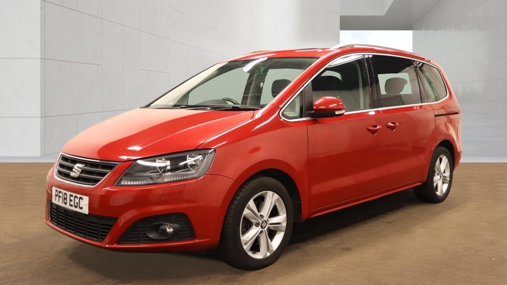 Seat Alhambra 2.0 Tdi Cr Xcellence 150 Dsg Panroof Nav Red #5
