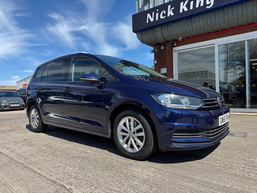 Volkswagen Touran 2.0 Tdi Se 35 Tax 60 Mpg Ulez Dab B Blue