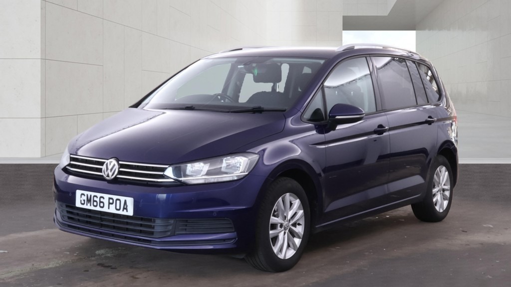 Volkswagen Touran 2.0 Tdi Se 35 Tax 60 Mpg Ulez Dab B Blue #3