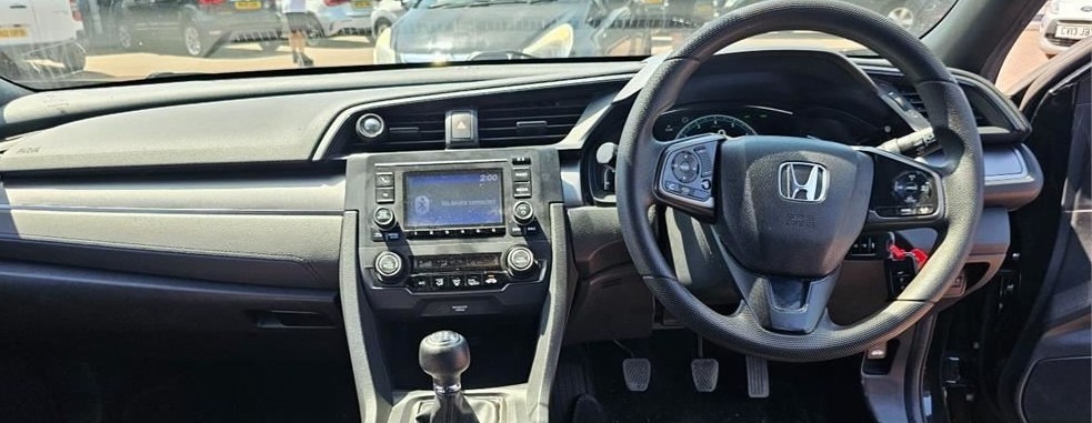 Honda Civic 1.0 Vtec Turbo Se Dab Bluetooth Ulez Black #3
