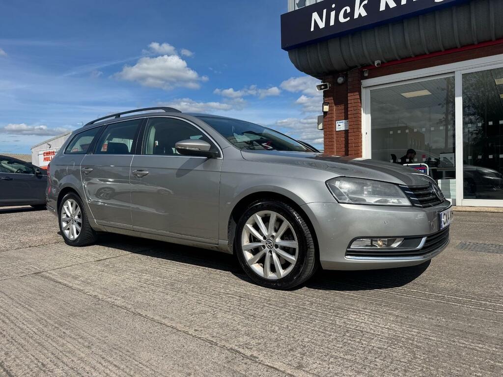 Volkswagen Passat 2.0 Tdi Bmt Executive Dsg Nav Leather 1 Silver