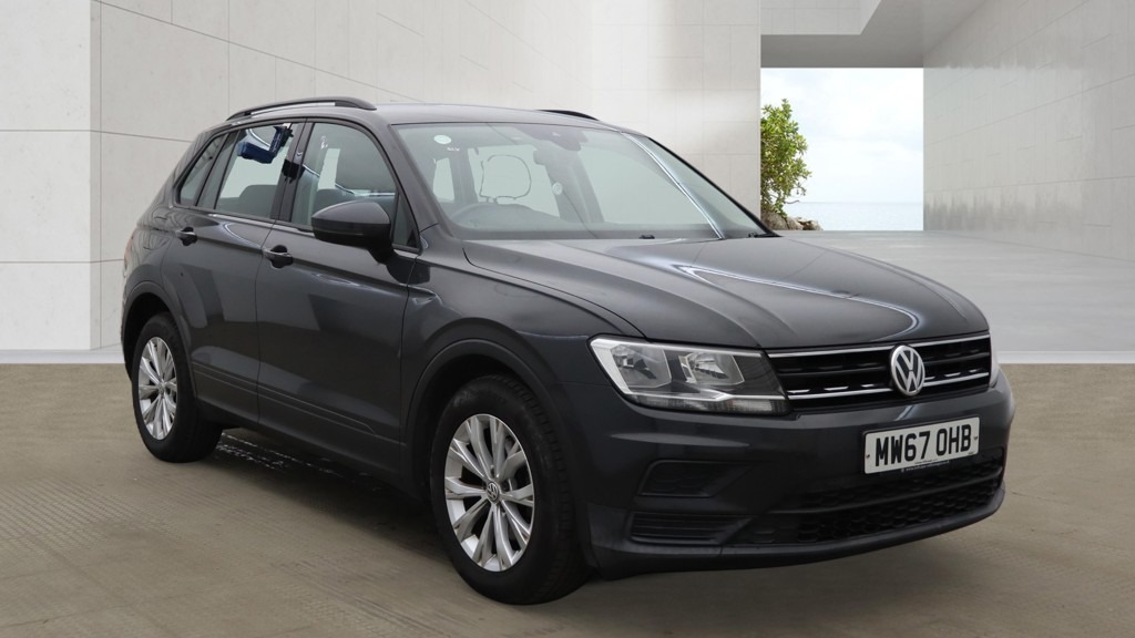 Volkswagen Tiguan 2.0 Tdi 115 S Ulez Dab Bluetooth Grey